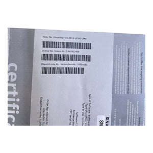 Siemens 6SL3853-5FC40-1AA0 SINAMICS GM150 Software für industriellen Einsatz