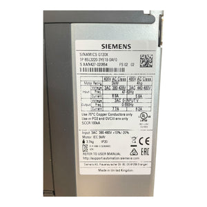 Siemens Frequenzumrichter 3kW SINAMICS G120X 6SL3220-3YE18-0AF0