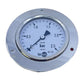 Tecsis Manometer 316SS Druckanzeige 0–2,5 bar Frontflansch CL2.5