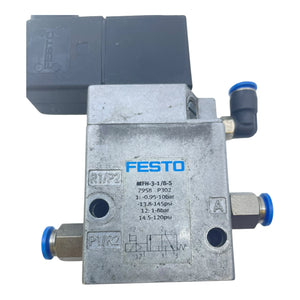 Festo Magnetventil Pneumatikventil MFH-3-1/8-S 7958 Pneumatikventil von Festo