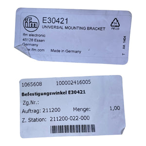 ifm E30421 Befestigungswinkel