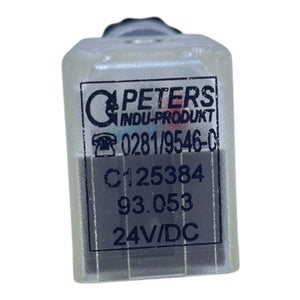 Peters Indu-Produkt Stecker für Magnetspule C125384 24V/DC VE: 5stk Industrie