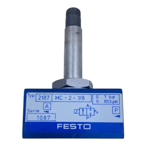 Festo Magnetventil Pneumatikventil MC-2-1/8 2187 Pneumatikventil von Festo