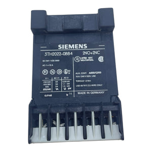 Siemens Hilfsschütz 3TH2022-0BB4  4A 230V2220V 24V DC  Hilfsschütz Siemens