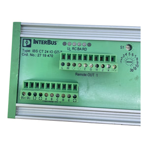 Phoenix Contact InterBus Koppelmodul IBSCT24IOGT-T 2719470 für die Industrie