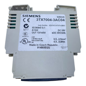 Siemens Koppelrelais Relais 3TX7004-3AC04 Koppelrelais von Siemens für Industrie