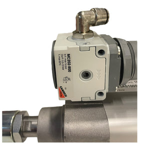 Camozzi Pneumatikzylinder Ø125 Hub 100 mm mit Druckregler 61M1P125A0100S01