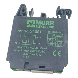 Murr Elektronik Ausgangsrelais 51551 Ausgangsrelais von Murr Elektronik
