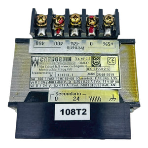Carbognin Transformator 100 VA 181313.1 Transformator von Carbognin Industrie