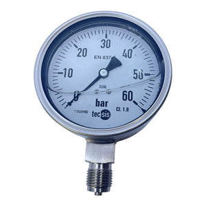 Tecsis Manometer 0-60bar P2325B080001 Manometer Geeignet für die Industrie