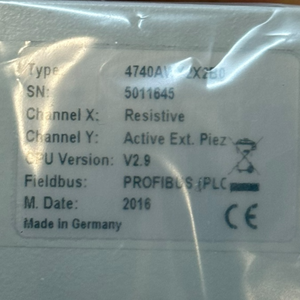 Kistler DMF-P A310 Universal measuring controller for industrial use Measuring controller