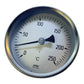 Haenni Bimetall-Thermometer 0–250°C Edelstahl-Fühler | Thermometer von Haenni