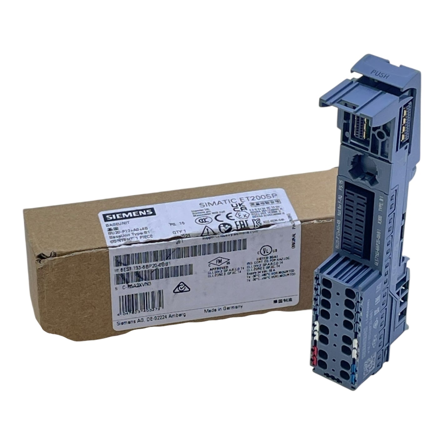 Siemens Anschlussmodul SIMATIC ET200SP BaseUnit 6ES7193-6BP20-0BB1