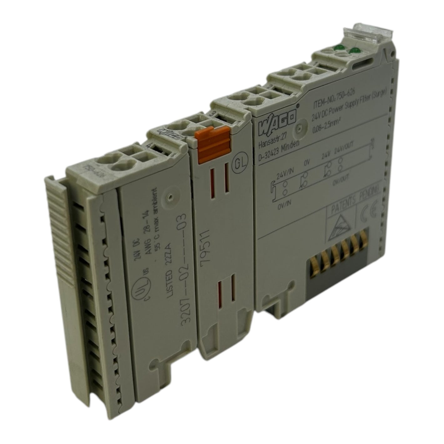 Wago 750-626 SPS-Filtermodul Wago 750-626 SPS-Filtermodul Wago 750-626 SPS-Filte