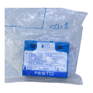 Festo OS-1/8 B ODER-Glied für den industriellen Einsatz ODER-Glied
