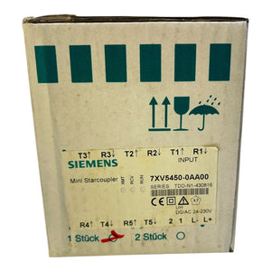 Siemens Optischer Mini-Sternkoppler 7XV5450-0AA0 für industriellen Einsatz