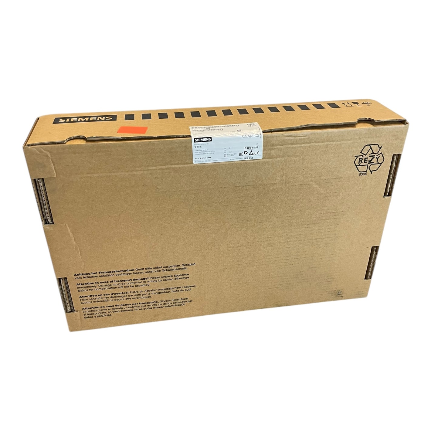 Siemens 6SL3130-6TE21-6AA4 Sinamics Smart Line Frequency Converter Industrial 