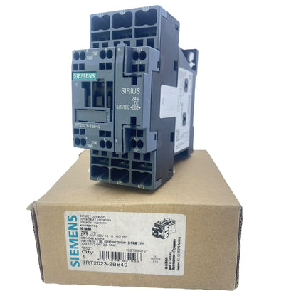 Siemens 3-poliger Leistungsschütz SIRIUS 9 A 24 V DC 3RT2023-2BB40