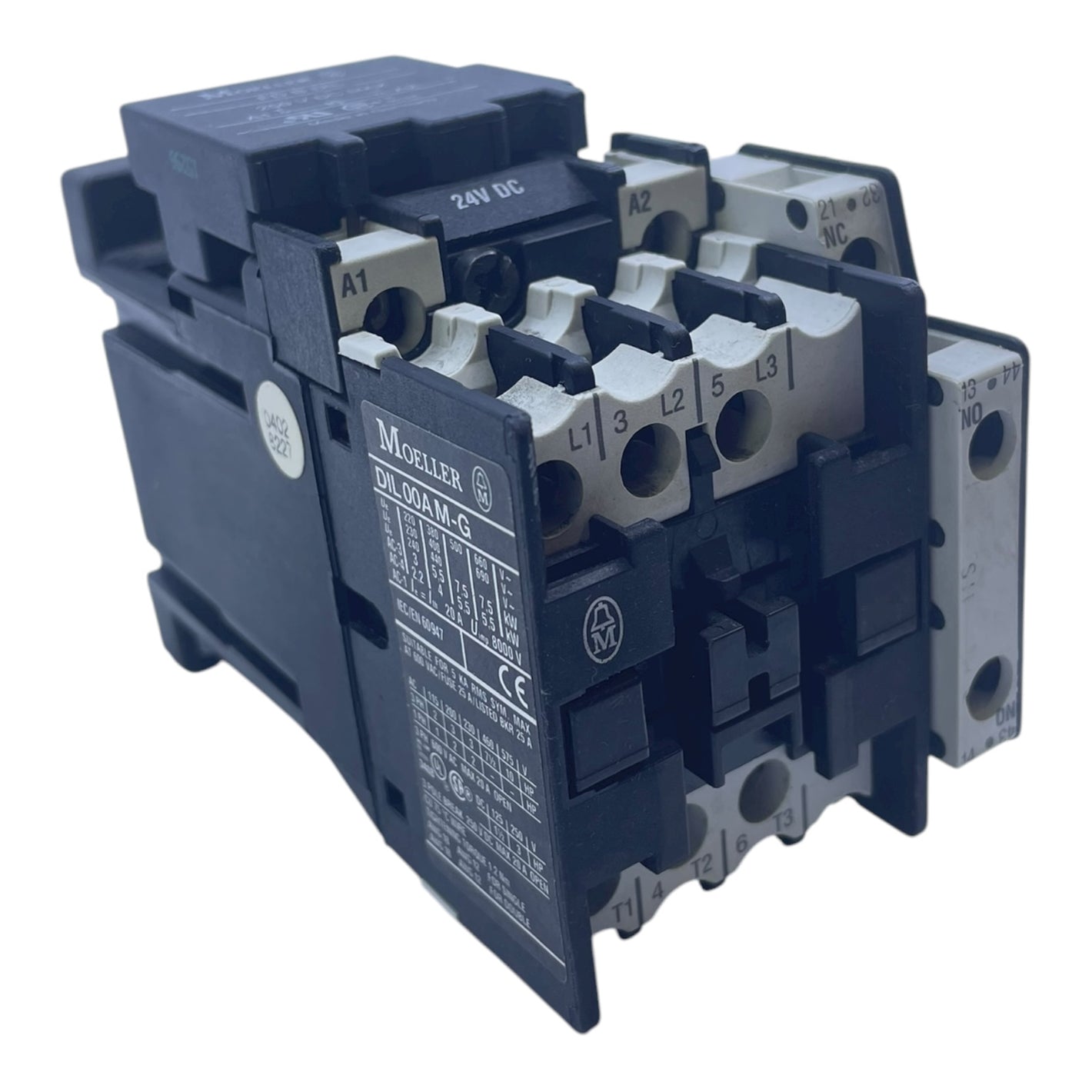 Moeller Leistungsschütz DIL00AM-G 24V Leistungsschütz von Moeller für Industrie