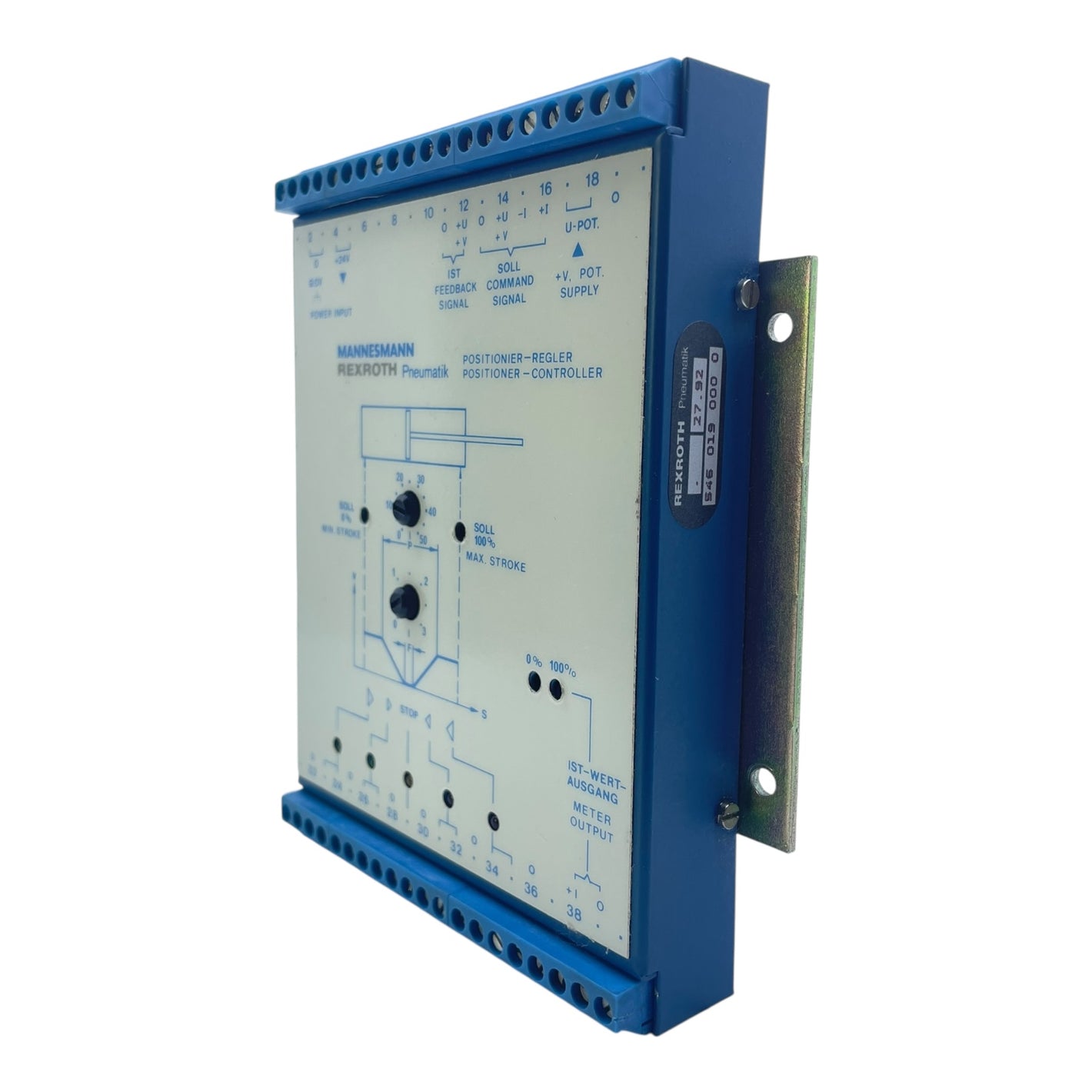 Rexroth Positionier-Regler Mannesmann 5460190000 Positionier von Rexroth