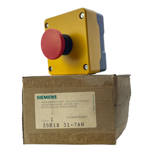 Siemens Gekapselter Drucktaster 3SB1831-7AN Drucktaster von Siemens Industrie