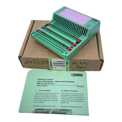 Phoenix Contact Digital-Ausgabemodul IBS RT 24 DO 32-T 2752754 Ausgabemodul