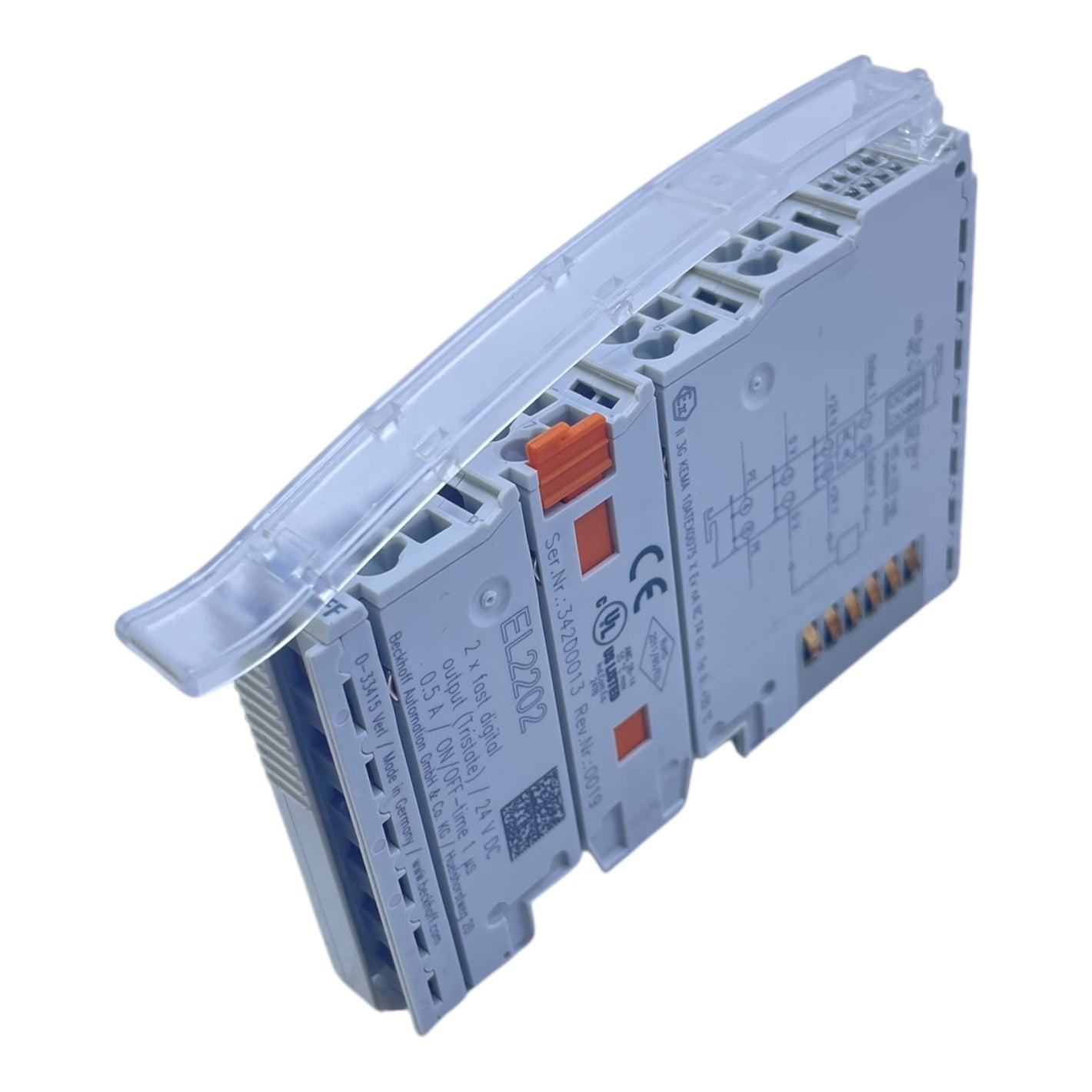 Beckhoff EtherCAT-Klemme 2-Kanal-Digital-Ausgang 24 V DC EL2202 für Industrie