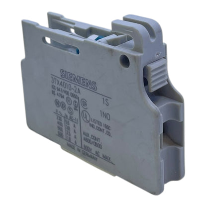 Siemens Kontaktblock 3TX4010-2A Kontaktblock geeignet für die Industrie