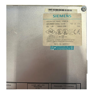 Siemens 6AV3525-1EA01-0AX0 Operator Panel HMI Industrial Use