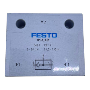Festo OS-1/4-B Verteilerblock 6682 für den industriellen Einsatz Verteiler Block