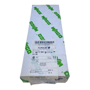 WAGO 2002-1204 2-Leiter-Durchgangsklemme TOPJOB S VE: 75 Stk