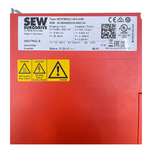 SEW EURODRIVE Umrichter 2,2kW MOVITRAC B MC07B0022-5A3-4-S0 Frequenzumrichter