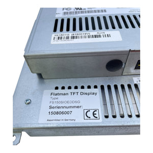 IQ Automation Flatman TFT Display 15" FS150SIOEDDSG Industrie-Monitor Industrie