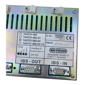 Witron Panel TAST21-IBS-S2 Bedieneinheit | Bedieneinheit Witron von Witron