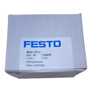 Festo Filterpatrone Pneumatikfilter MS6-LFP-C 534499 Pneumatikfilter von Festo