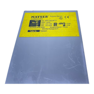 Mayser Sicherheitsschaltgerät Schaltgerät SG-EFS104ZK2/1 Sicherheitsschaltgerät