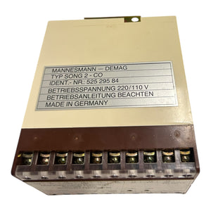 Mannesmann Demag Sollwert Netzgerät Song2-CO Sollwert Netzgerät von Demag