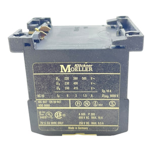 Klöckner Moeller Hilfsschütz Leistungsschütz DILER-22 Hilfsschütz für Industrie