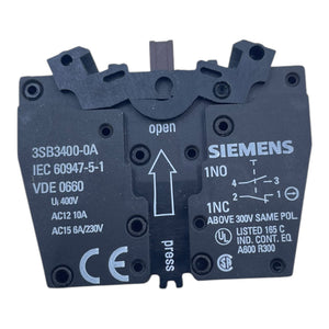 Siemens Leuchtdrucktaster Grün 24V 3SB3247-0AA41 Leuchtdrucktaster von Siemens