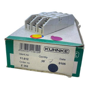 Kuhnke Relaisockel Sockel 11.612  VE:7stk Relaisockel von Kuhnke für Industrie