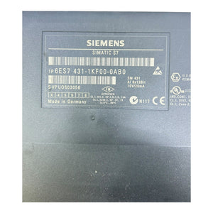 Siemens Analog-Eingangsmodul S7 SM 431 AI 8x13Bit 6ES7431-1KF00-0AB0 Siemens