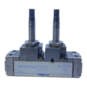 Festo Magnetventil Wegeventil CJM-5/2-1/4-CH 5955 Magnetventil von Festo