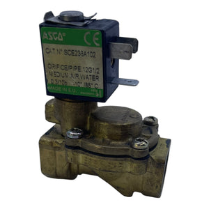 Asco Magnetventil SCE233A102 1/2" 10bar Luft/Wasser Messingventil