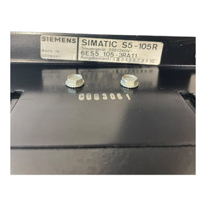 Siemens 6ES5105-3RA11 Rack S5 for industrial use