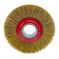 Sit Bürste 4153 Rundbürste Ø150x27mm Messingdraht 0,30 mm Rundbürste von Sit