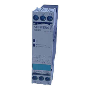 Siemens 3UG4512-1BR20 Analoges Überwachungsrelais  für den industriellen Einsatz