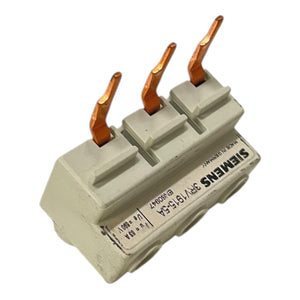Siemens Einspeiseklemme 3-Phasen 3RV1915-5A Klemme für industriellen Einsatz