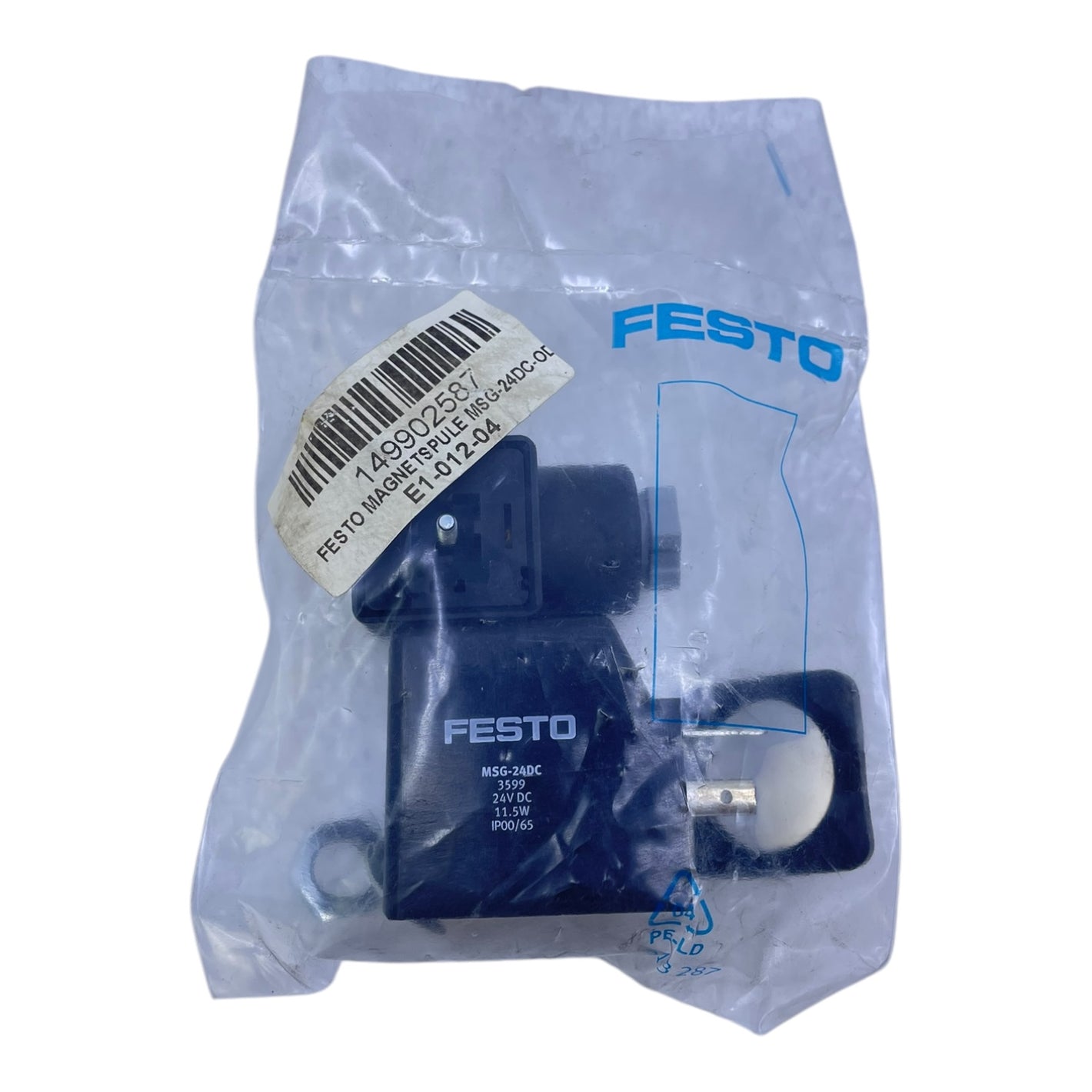Festo MSG-24DC Magnetspule 3599 für den industriellen Einsatz Magnet - Spule