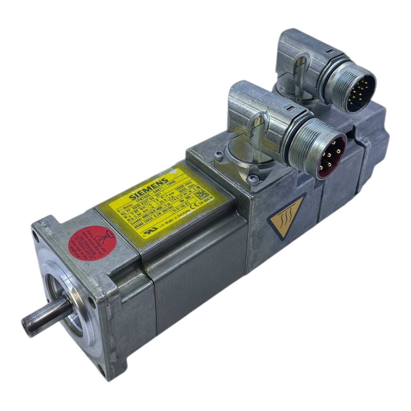 Siemens 1FK7022-5AK71-1HH0 Synchronservomotor SIMOTICS S Industriellen Einsatz