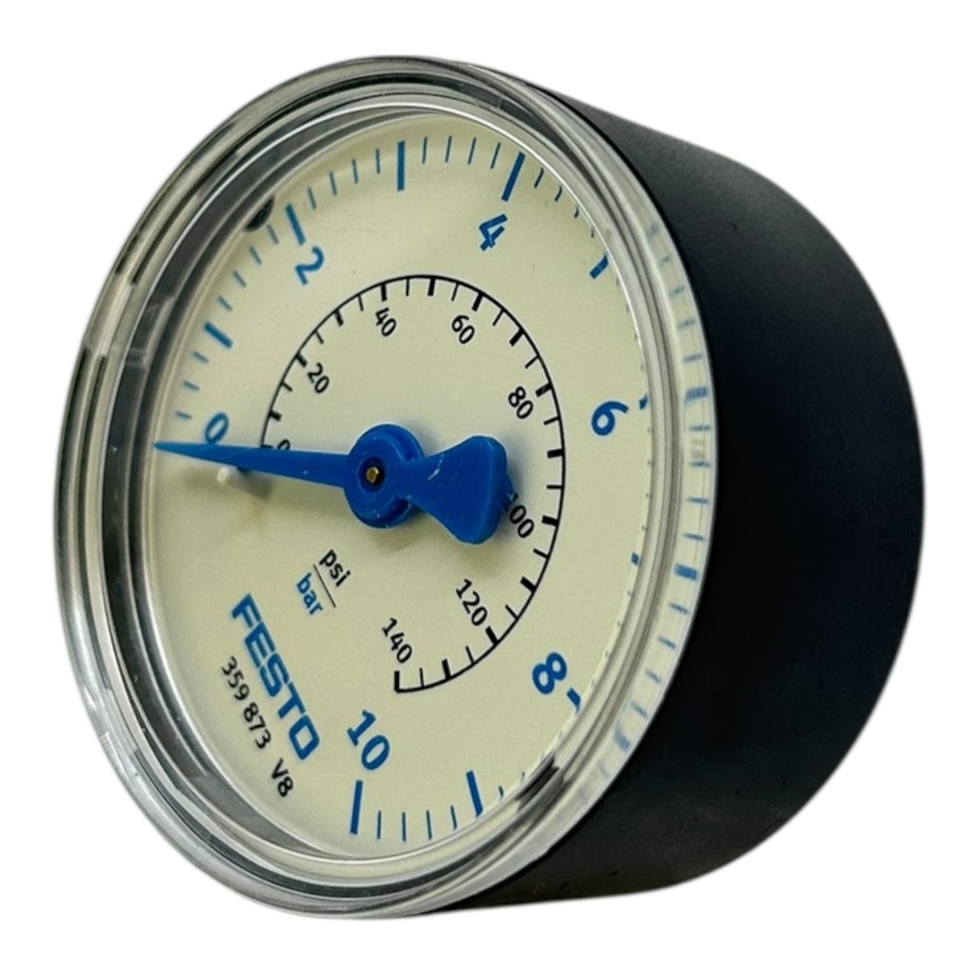 Festo Manometer 0-10bar MA-50-10-1/4 359873 Druckmesser Pneumatikmanometer